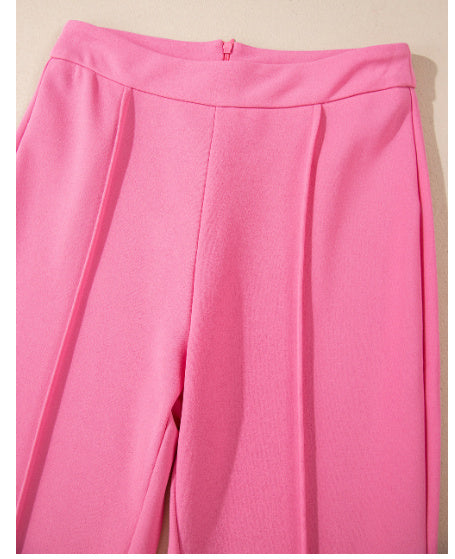 Sachet High Waist Central Seam Flared Pants