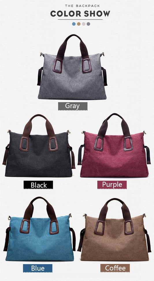 KVKY Brand Women Bag Handbag Casual Canvas Crossbody Bags For Women Large Capacity Shoulder Bag Women Tote Bolsa Feminina