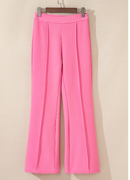 Sachet High Waist Central Seam Flared Pants
