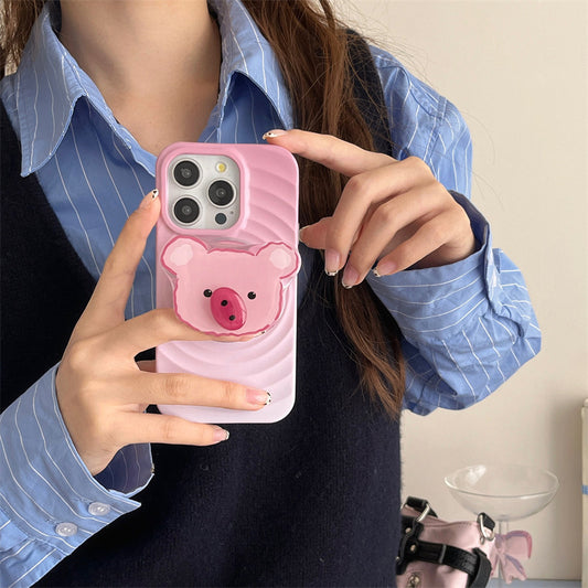 Bo Yang Blooming Rotary Magnetic Adhesive Bracket Phone Case