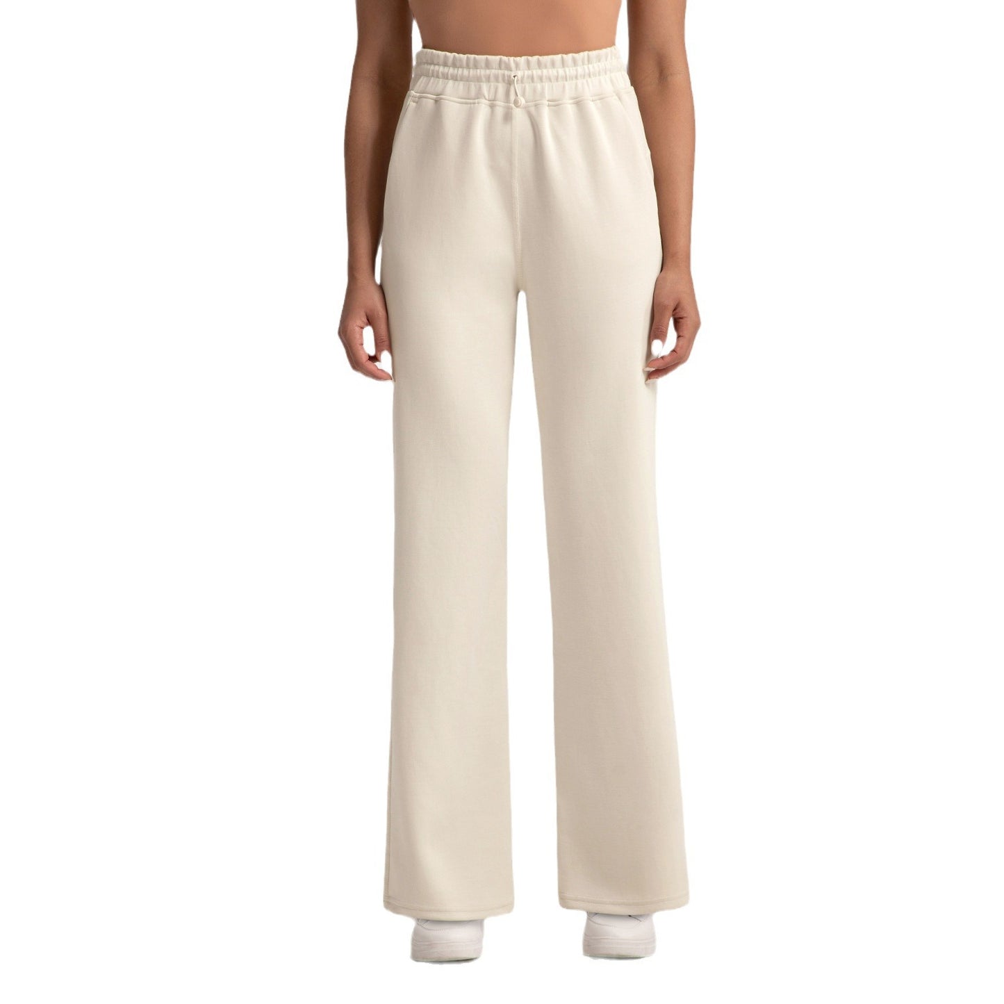 Sports Wide-leg Pants Women's Stone Washed Modal Loose Straight